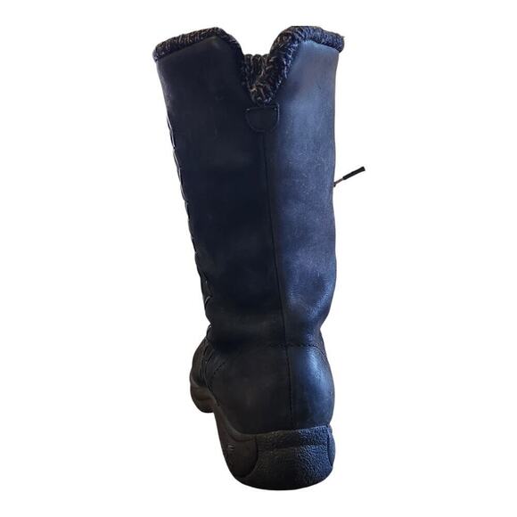 Dansko black leather suede casual boots sz 38, us 7.5 winter boots rubber sole - Picture 15 of 15